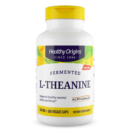 美国原装Healthy Origins茶胺酸100mg*180粒L-Theanine
