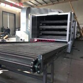 速发不锈钢网带式 烘干机烘干流水线网带传送机多厂网带烘干机层家