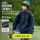 儿童冲锋外套三防男童户外防风软壳摇粒绒上衣 mipo春季 胶囊壳