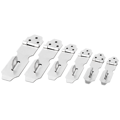 不锈钢搭扣门锁柜门抽屉锁老式木门栓锁扣卡扣固定明装插销门鼻子