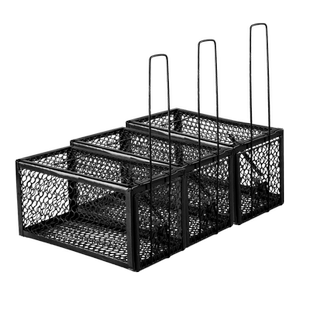 全自动抓耗子老鼠笼子家用捉捕鼠室内逮扑灭鼠夹子沾鼠板