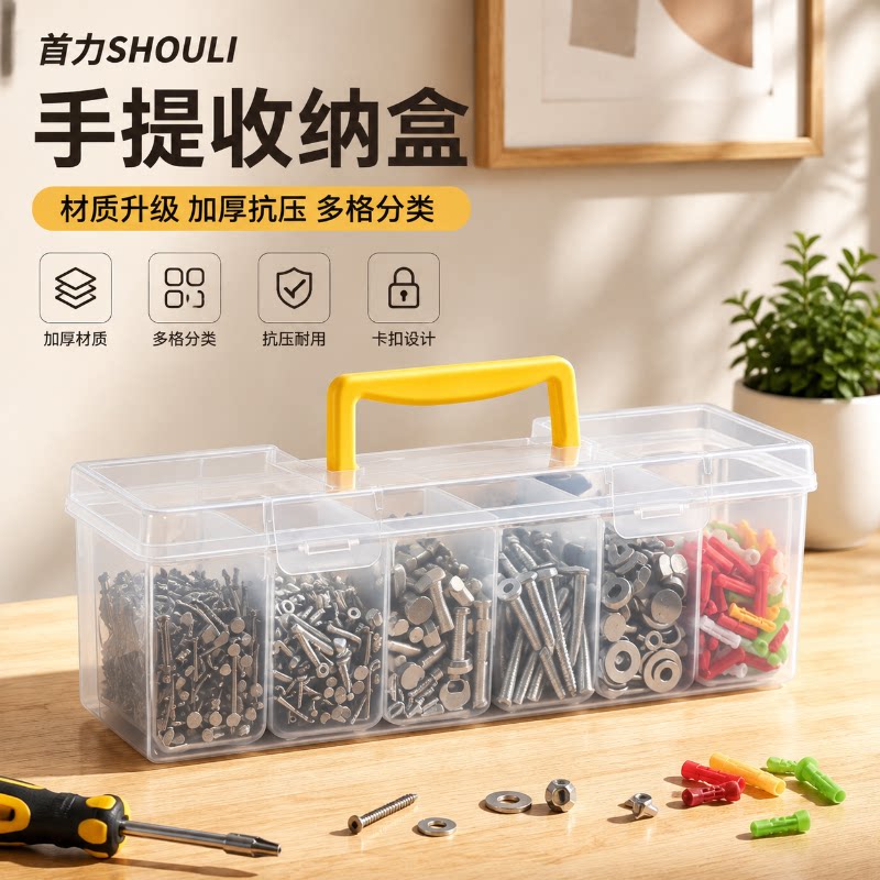 小物件有序收纳，告别零散丢件图片