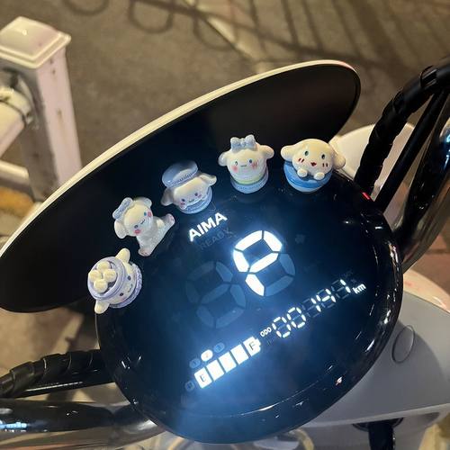 电动车电瓶车装饰摆件可爱小配件
