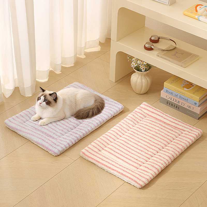 冬季毛绒宠物垫子猫咪狗狗加厚四季通用猫窝猫笼子猫垫睡觉睡垫