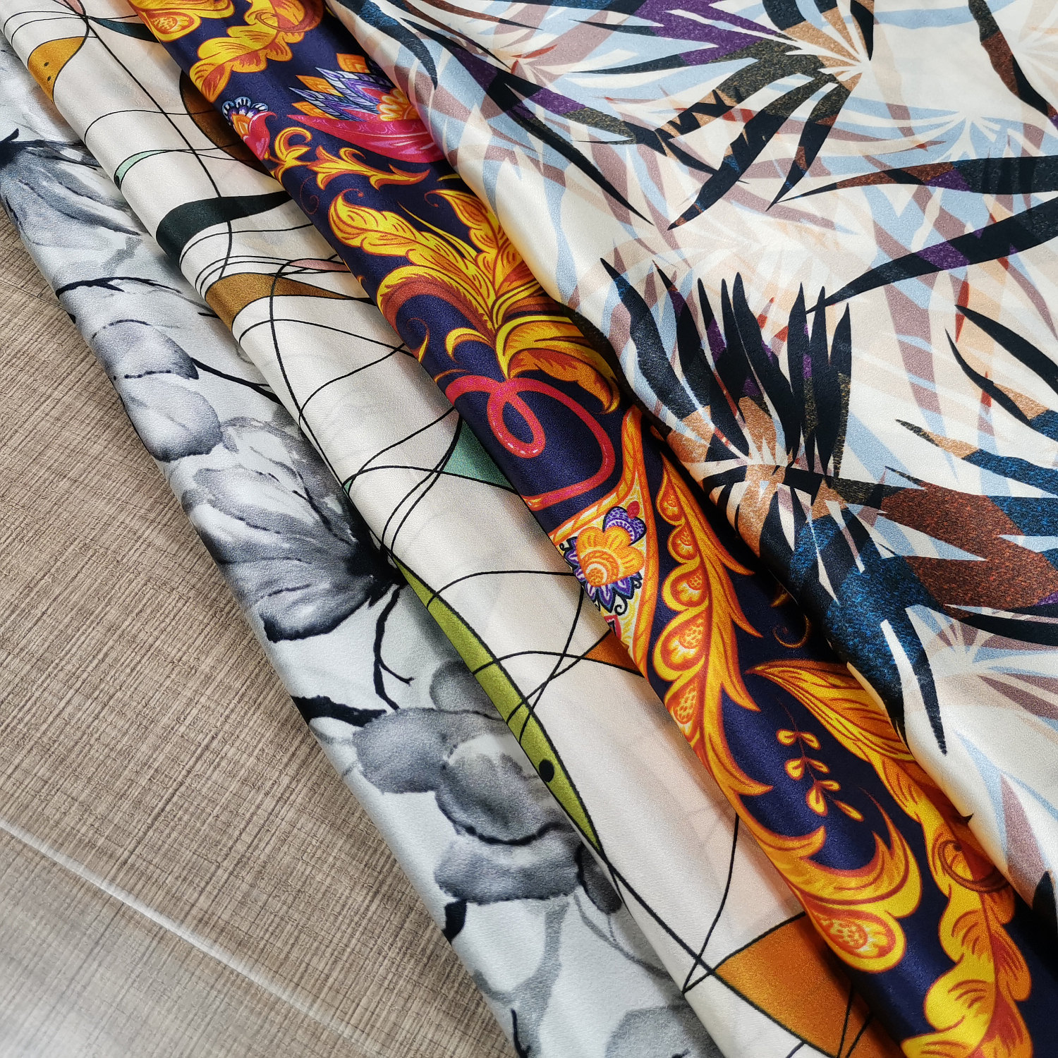真丝素绉缎桑蚕丝16mm门幅114面料服装床品绸缎布料全真丝