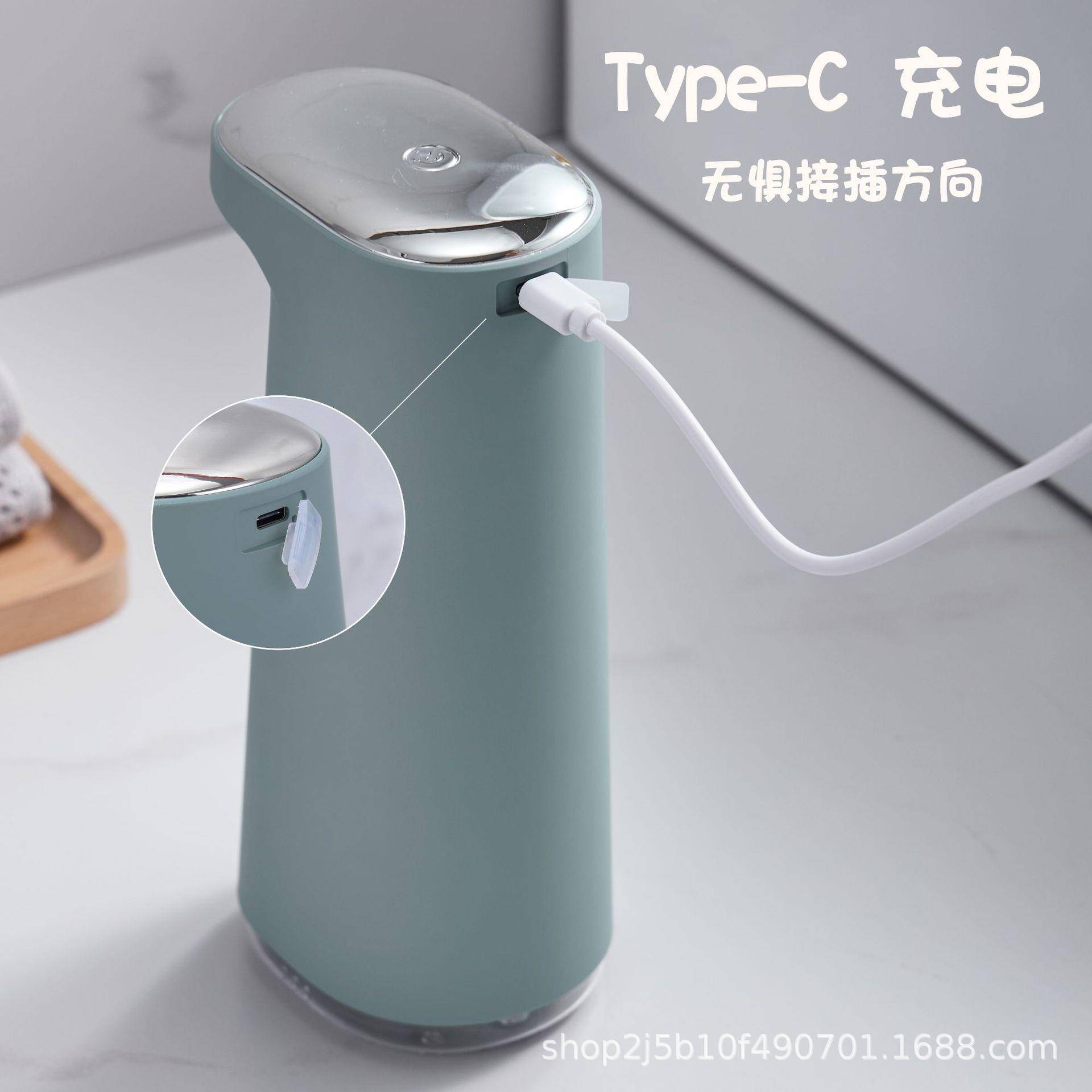 自动感应厨房洗洁精机智能出洗碗精机泡沫洗手皂液器洗手液机充电
