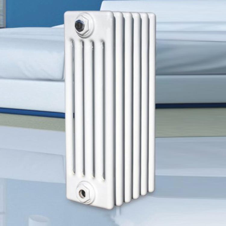 定制加厚钢五柱暖气片水暖注水暖气片新型钢制六柱暖气片散热器