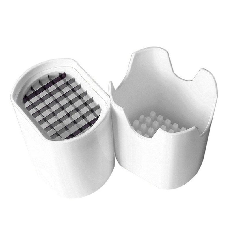 Potaato Chips Cutting Box Press Cutter Cup Plastic Slicer Ch