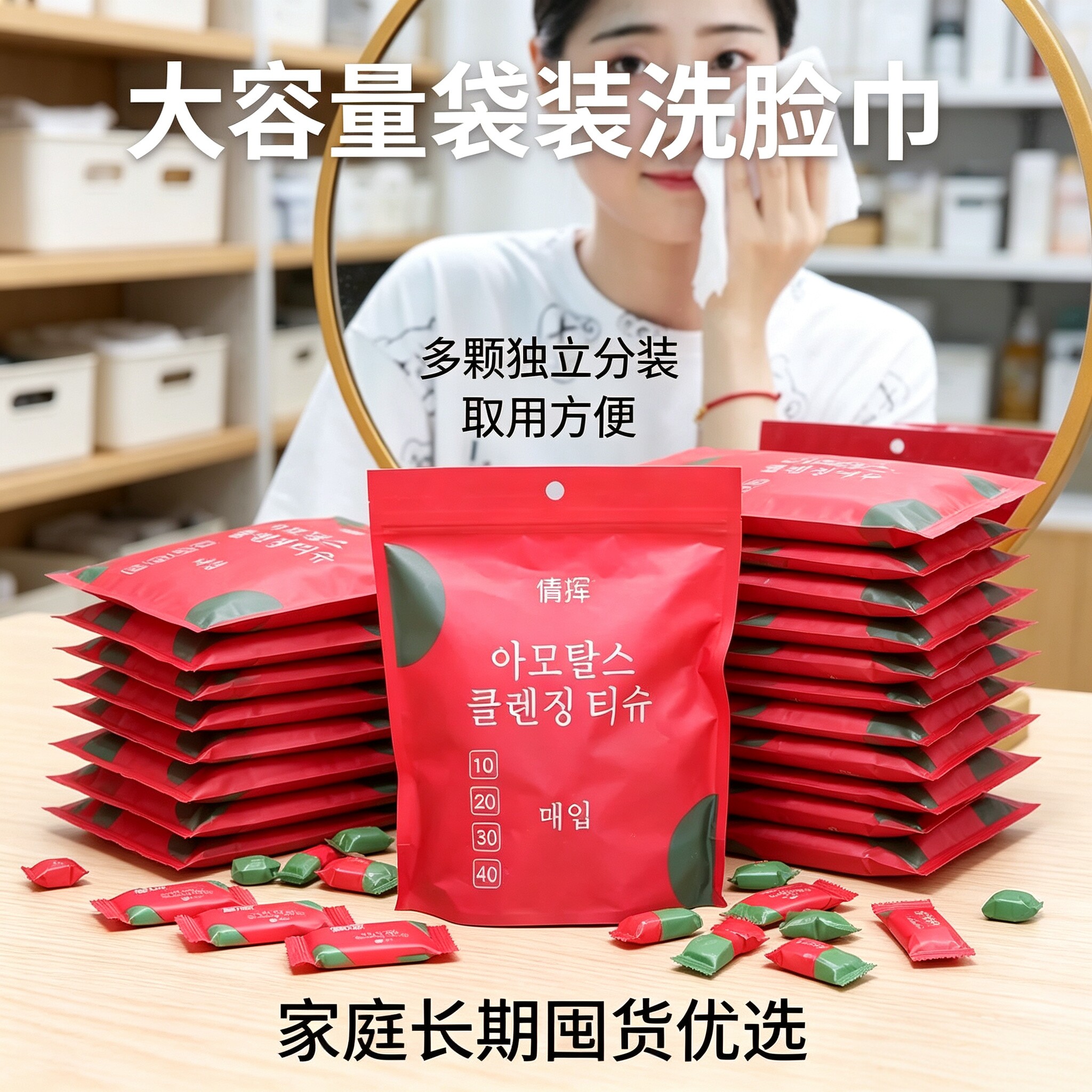 一次性压缩洗脸巾植物纤维柔软图片