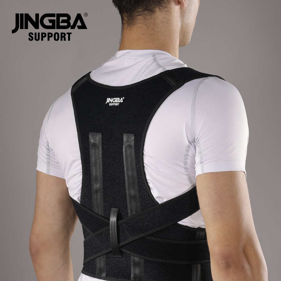JINGBA 矫正带 成人儿童姿势驼背矫正器开肩拉伸背部固定厂家