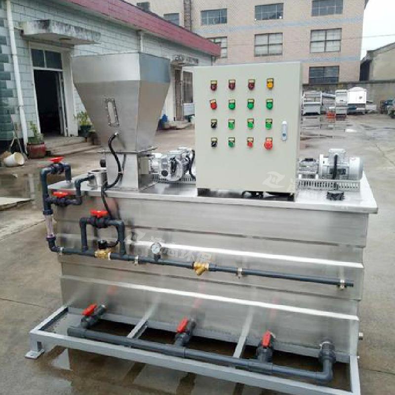 不锈钢动自泡药机家供005应全自动不锈钢加药一装置体化加药搅拌