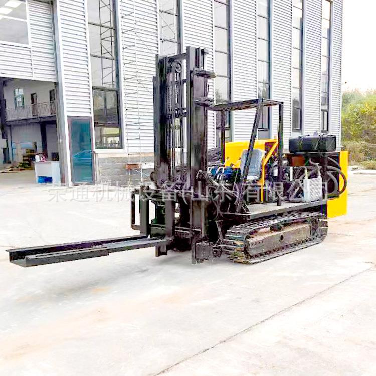 爬坡载货全压运输装Rt-260液载机工地施工底盘材料搬式叉起重运履