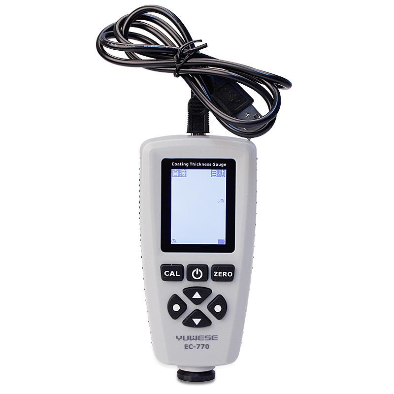 高精度涂层测仪镀锌涂镀层测漆厚仪漆面EC770厚度测试仪厚膜仪EC7