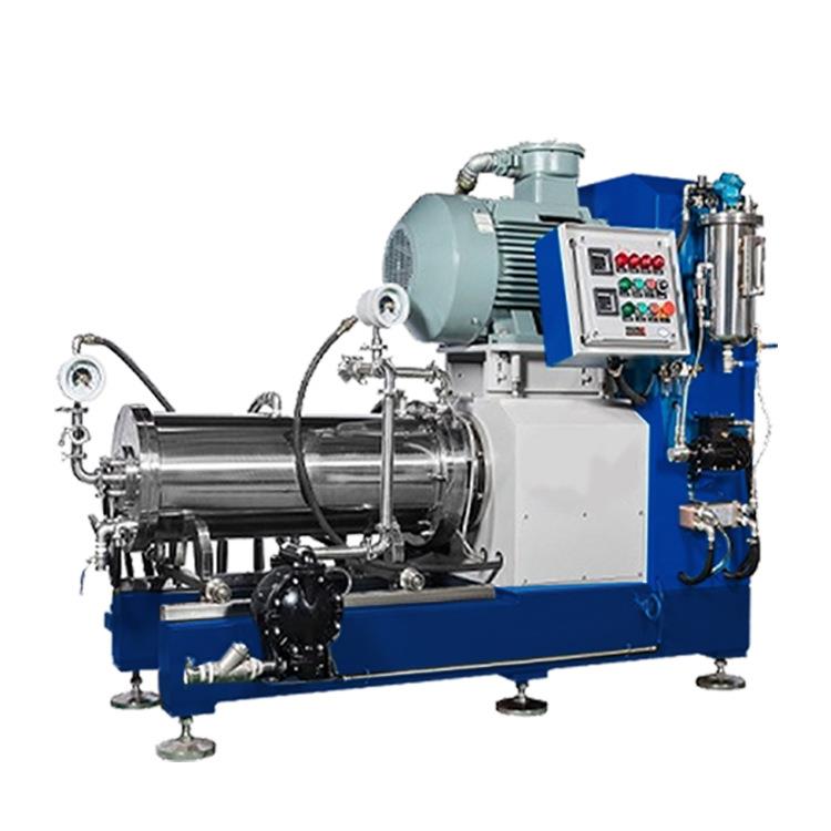 直供氧化锆陶瓷纳米砂磨机石墨烯炭黑白色浆料湿法卧式研磨机