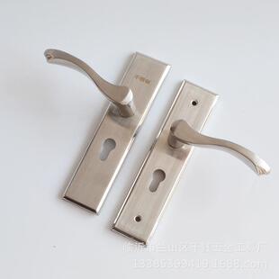 木门锁卧室门锁可调孔距110-185小50轴承锁体小70锁芯多功能把手