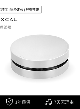 Hexcal Cable Organizer抛光实心不锈钢理线器 | 磁吸鼠标垫配件