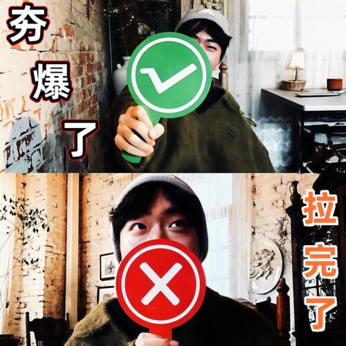 【五一旅游神器】对错举手牌