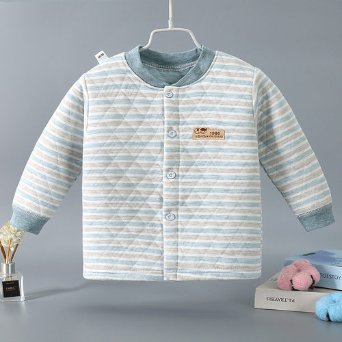 2024儿童秋冬三层夹棉加厚保暖衣