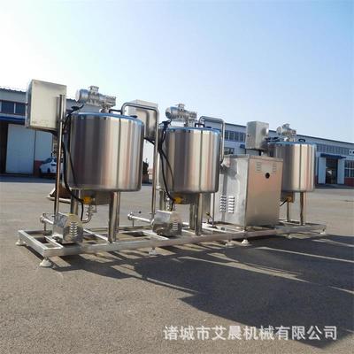 酸奶巴氏杀菌机 纯牛奶加工设备 牧场牛奶加工生产线 液体冷藏罐