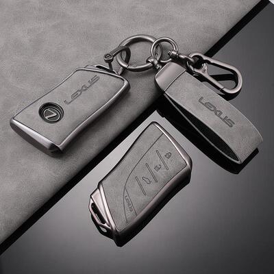 适用雷克萨斯es200钥匙套全包TPU皮纹rx350h/es300h保护壳包扣