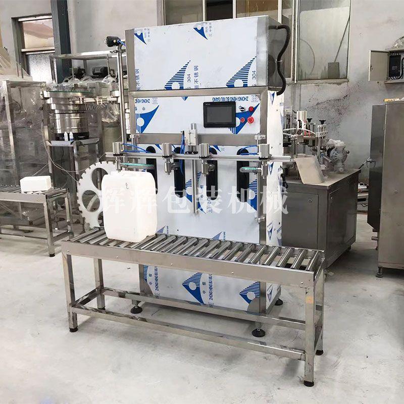 0高公斤桶液机体灌装机 白醋食用油头灌装械 果汁瓶装速灌装1机