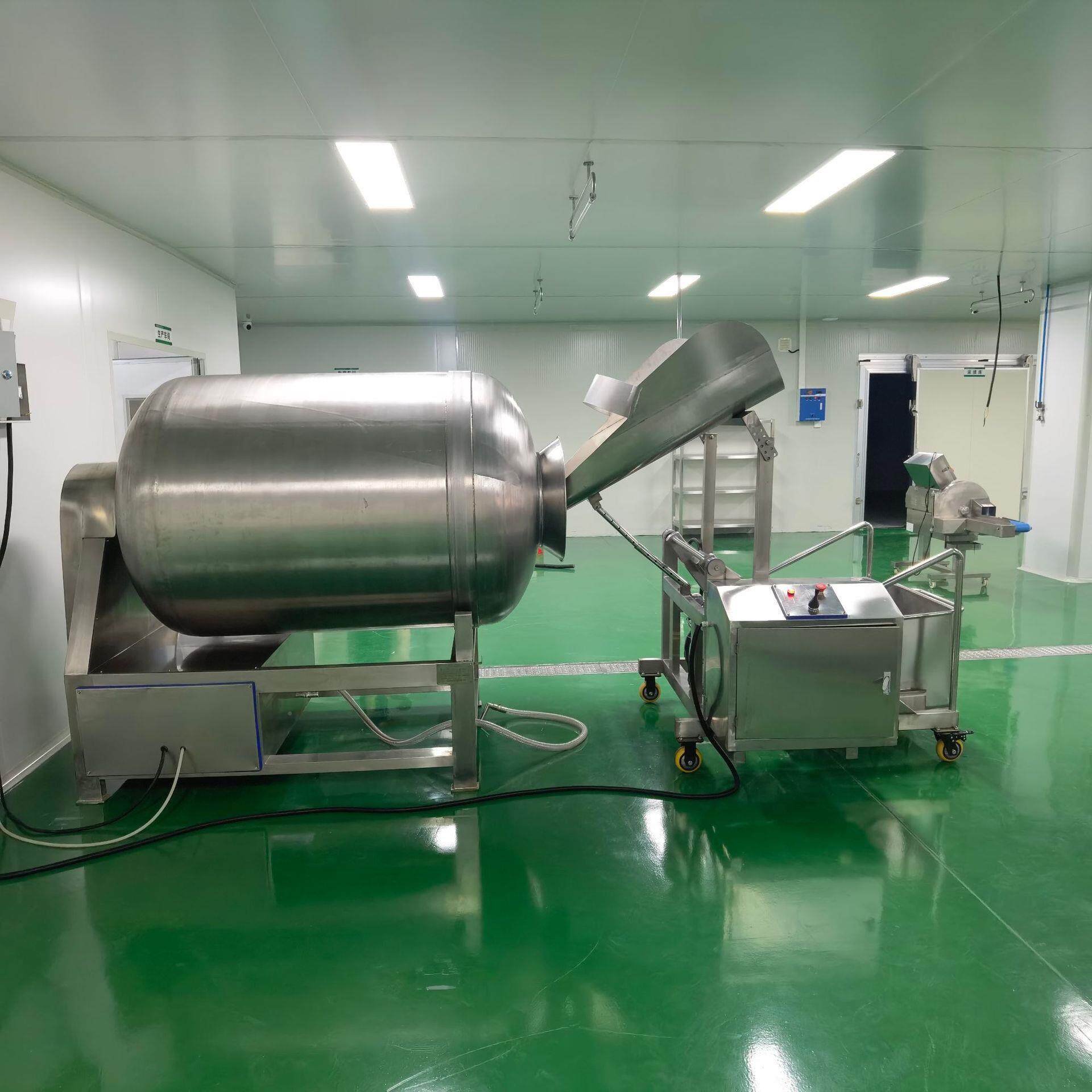 果木烤备鸭真牛空滚揉腌机VWV 商用鸡胸制肉片腌制设 肉干入味设