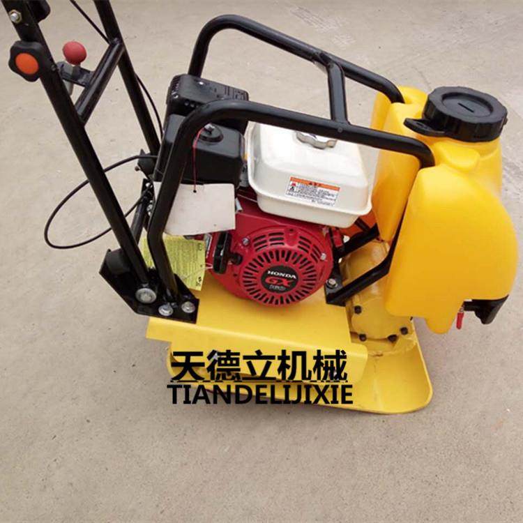 C油60单向汽平板夯 207混凝实土压用板夯 C9平0沟槽回填土夯实机