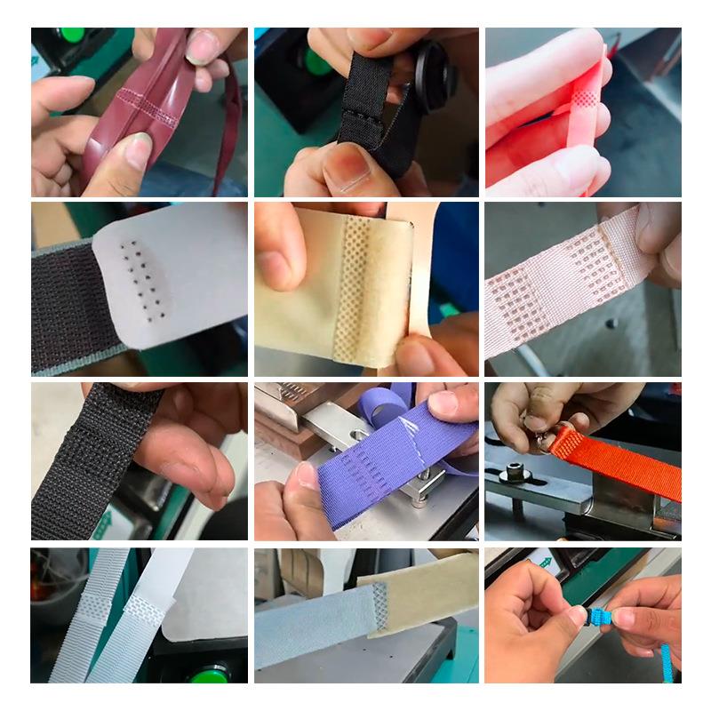 弹力带编织带子焊接智 能焊自动追频超声波5焊接机1k260接0w