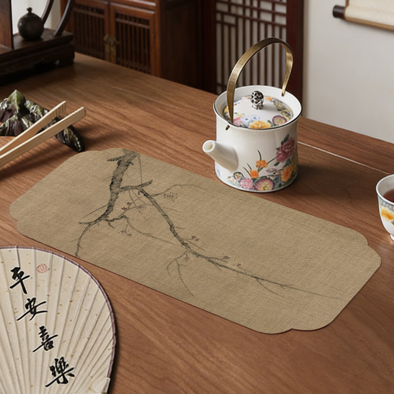 2026新款新中式中式禅意小茶席防水茶旗布高端茶桌垫布桌旗桌布