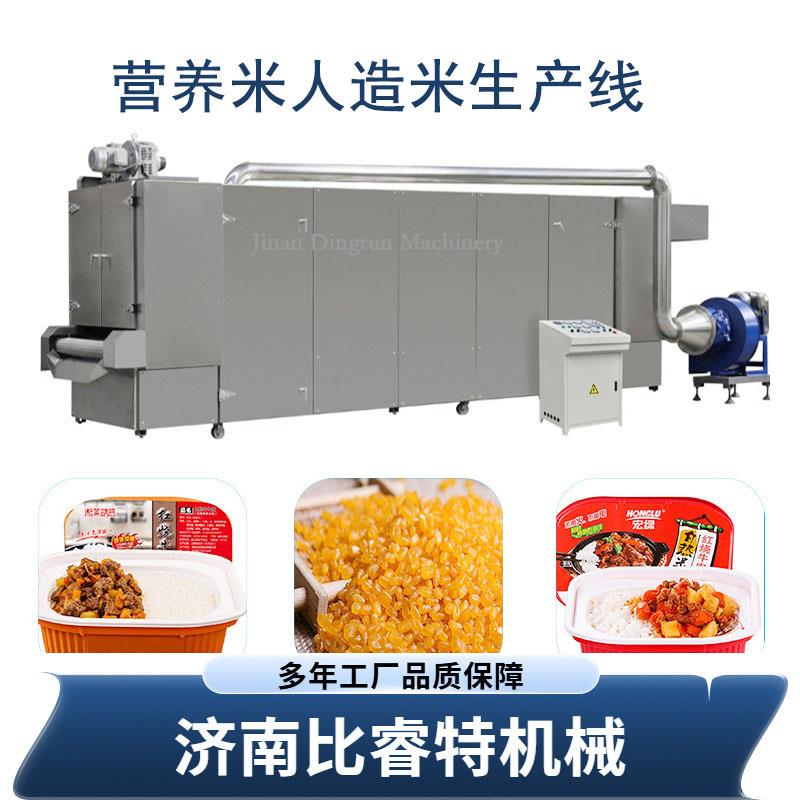 人造米杂粮生DSE-75F产线高膳食食纤维低米GI控糖米膳功能米加工