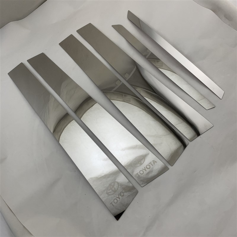 2004-200 Prius 普锐斯 P20 不锈钢外饰件 中柱饰条 门边贴片