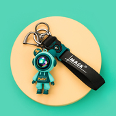 速发汽电熊 扣闪车链情侣一对潮酷挂饰个匙锁性圈