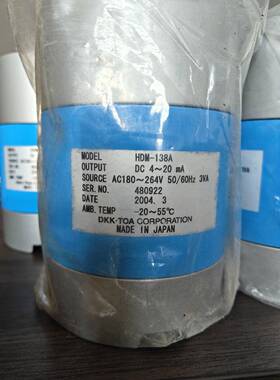 日本toa-控制器hdm138a135A二线制ORP计hdm-137用于工业orp