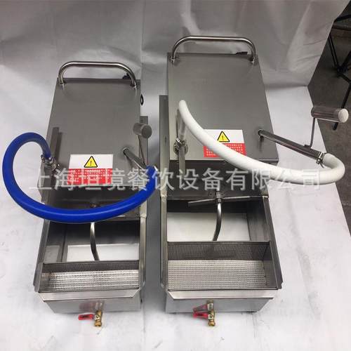 炸鸡店滤油车汉堡店用滤油机快餐店可移动式不锈钢滤油器设备