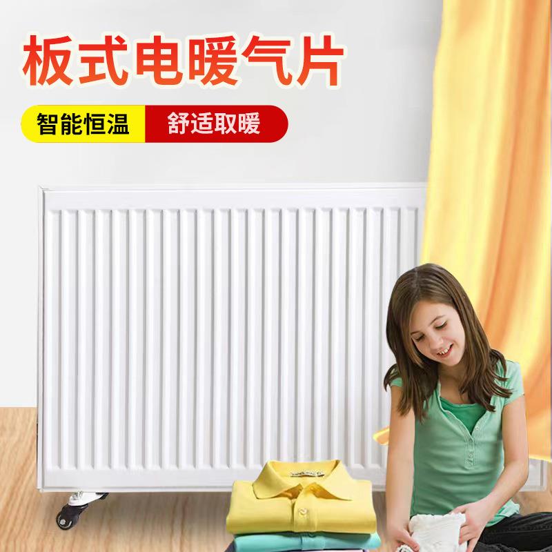 厂家现货钢制板式智能电暖气片家用碳钢加热注水节能电暖气片