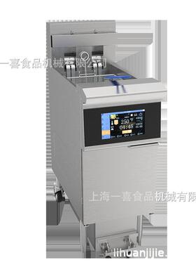 扁管开口触摸屏油炸炉商用炸锅滤油OFE-126L