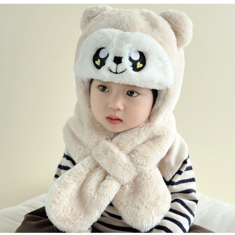 新款儿童帽子宝宝可爱卡皮巴拉毛绒帽女童冬季加厚防寒保暖护耳帽,童装/婴儿装/亲子装,泳帽,淘宝优惠券,粉丝福利购,淘宝优惠卷