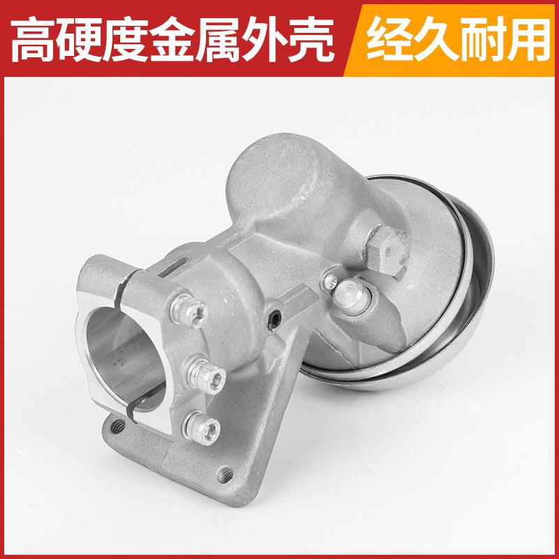割草机欧马款工作头打草机齿轮箱配件除草机机头2832管10齿配件
