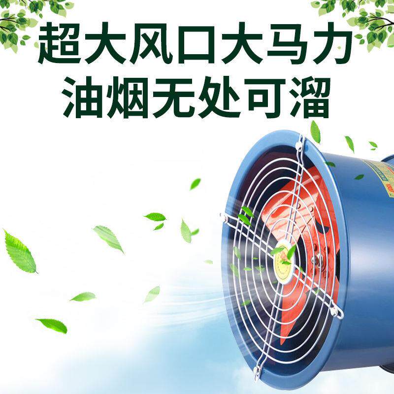 油烟器静式饭店厨房小型风机一体机商电用餐饮QML烧烤家用净化除