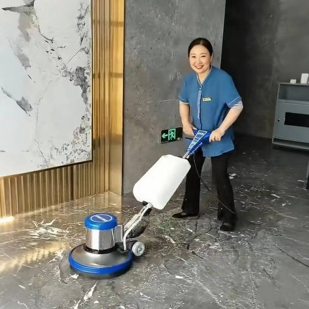 超宝A-002多功能手推式刷地机商用工厂洗地机磨地酒店地毯清洗机