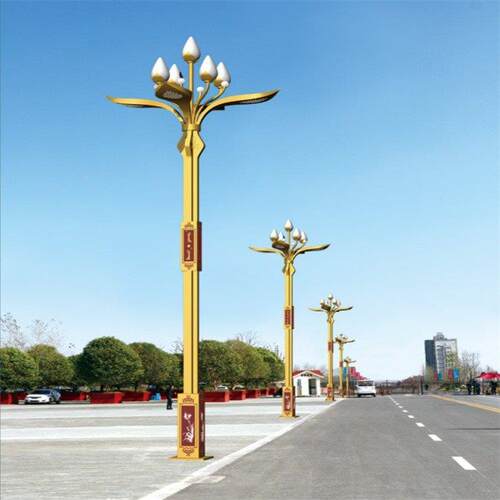 le玉兰灯华灯型CID广场公园d景观路灯9火大组合灯道路照中明灯