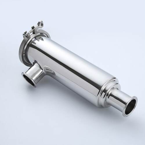 角式管道过滤器304不锈生级污水过卡滤钢器快装式箍hh-jsglq卫直