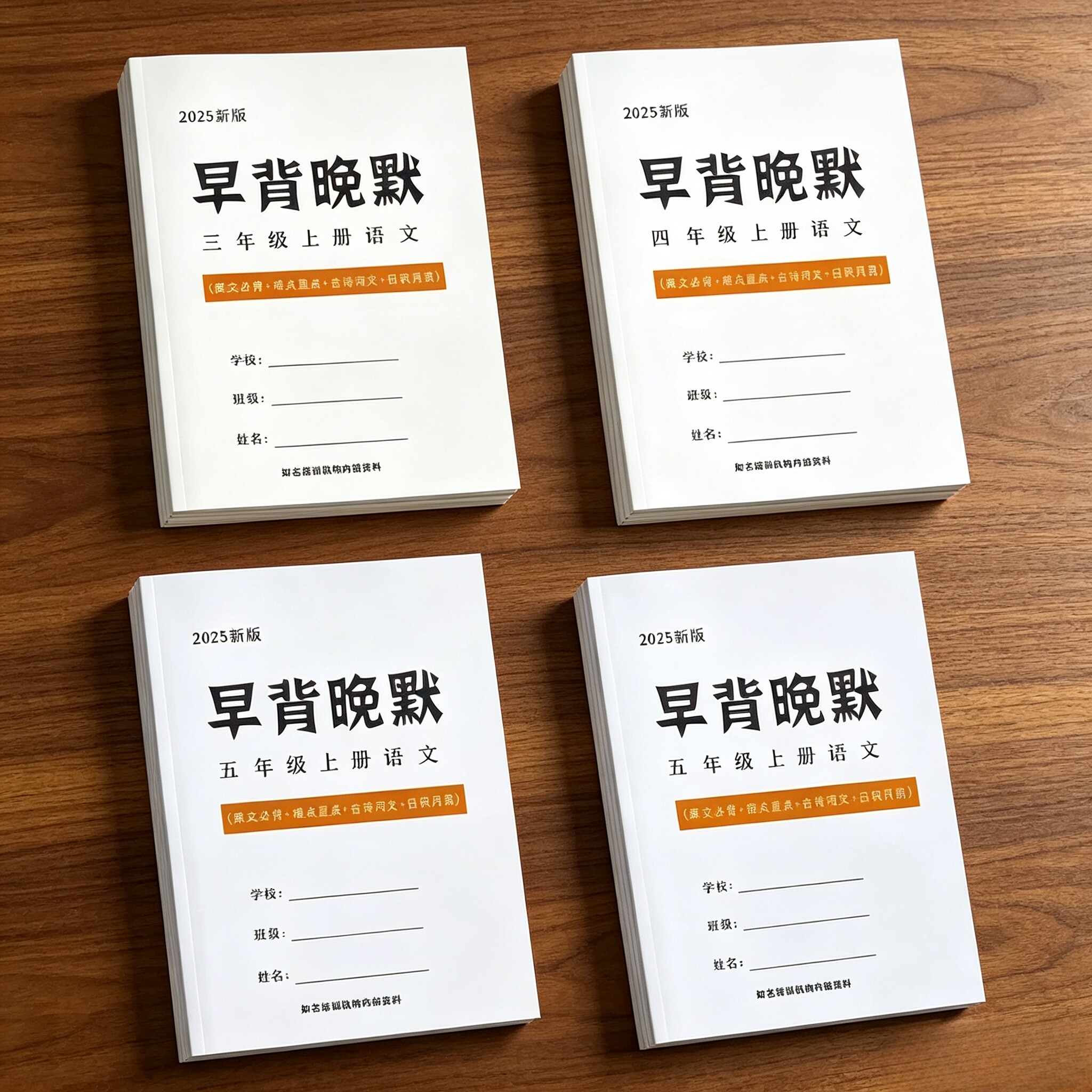 2025版小学一二三四五六年级上册语文早背晚默文言文名著阅读古诗词课文基础123456年级语文早背晚默日积月累