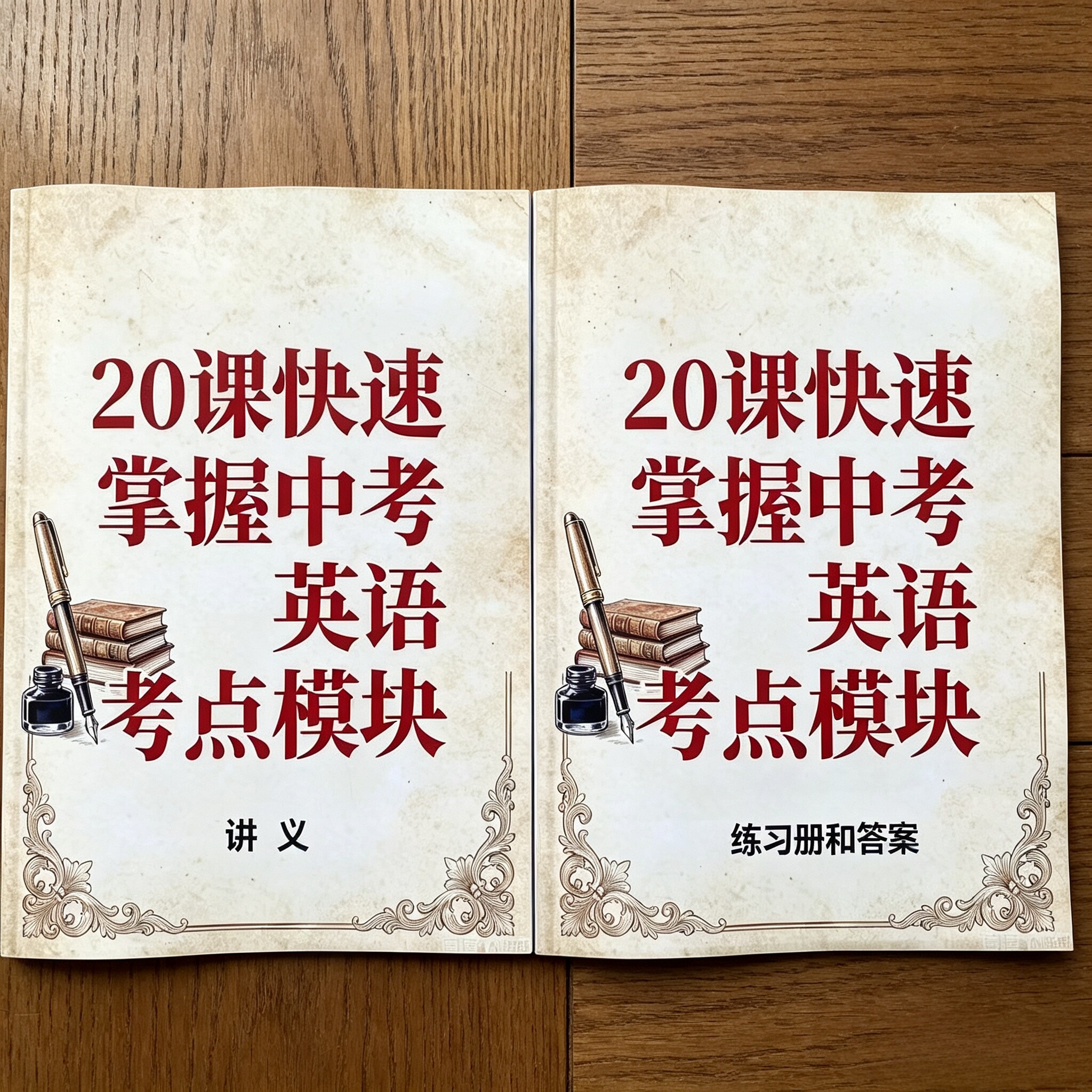 2026版20课快速掌握中考英语考点模块讲义+练习册+答案