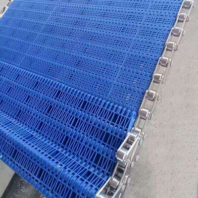 厂家直供模块式网带 塑料链板 清洗杀菌线平格型网链 食品输送带