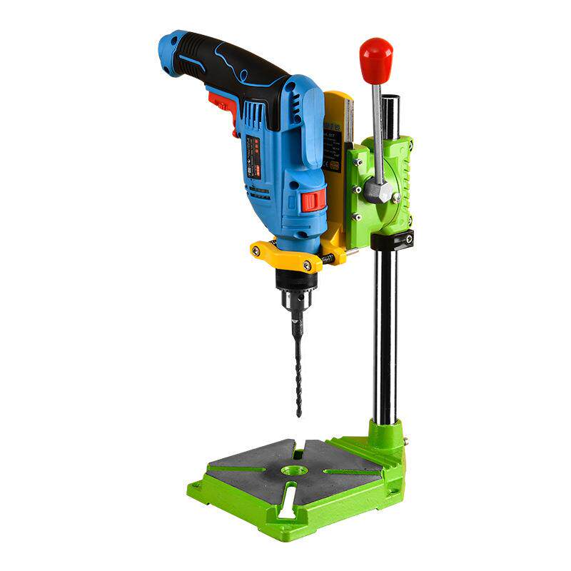 小型多功定3能手电钻支架固升改变万微型台钻打孔用垂直支降架配