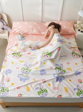 2025新全棉印花隔脏睡袋纯棉酒店B-FRG出旅差款行宾床上用馆品