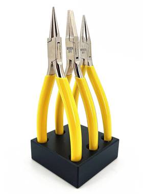 修表工具原格装瑞士博ergeon251钳3三支装木座0867套装好钢B质