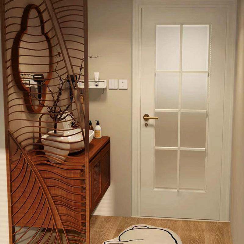 藤编浴室柜组合陶瓷台上盆中古风洗漱台洗手台梅花镜子卫生间吊柜