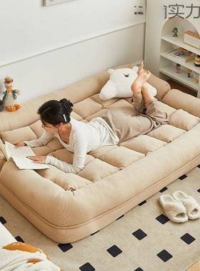 沙发双人折叠AL100156小户沙型小沙家用女懒人阳发简易家发具台卧